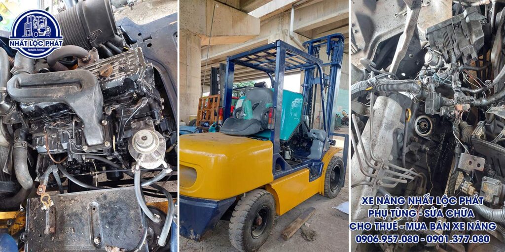 Phục hồi xe nâng dầu tận nơi đảm bảo sửa đúng lỗi và không còn lỗi lặt vặt