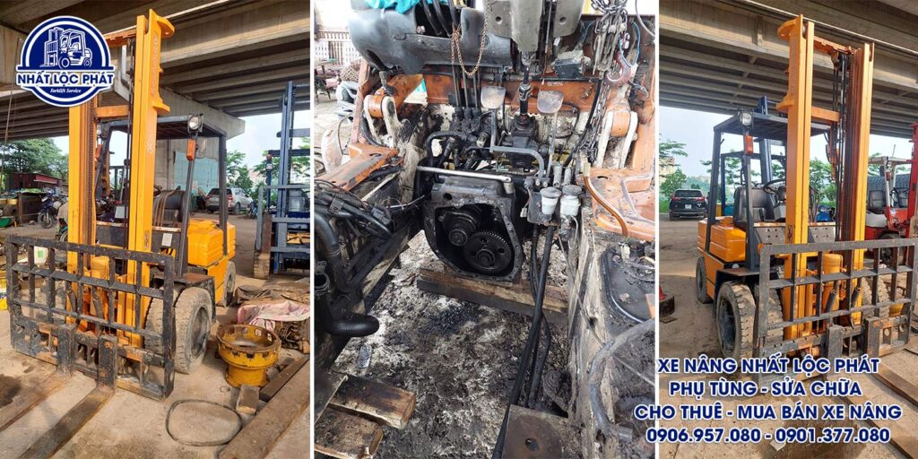 sửa chữa xe nâng bình mỹ