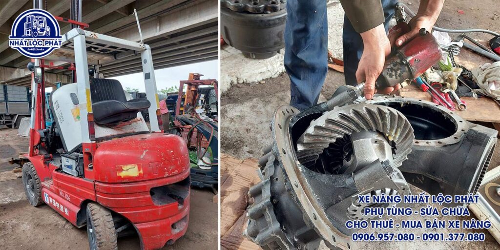 sửa chữa xe nâng bình mỹ