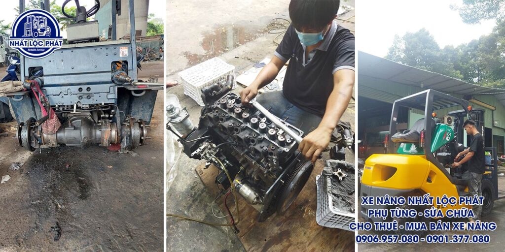 Khắc phục lỗi hỏng hóc của xe nâng đảm bảo xe vận hành an toàn