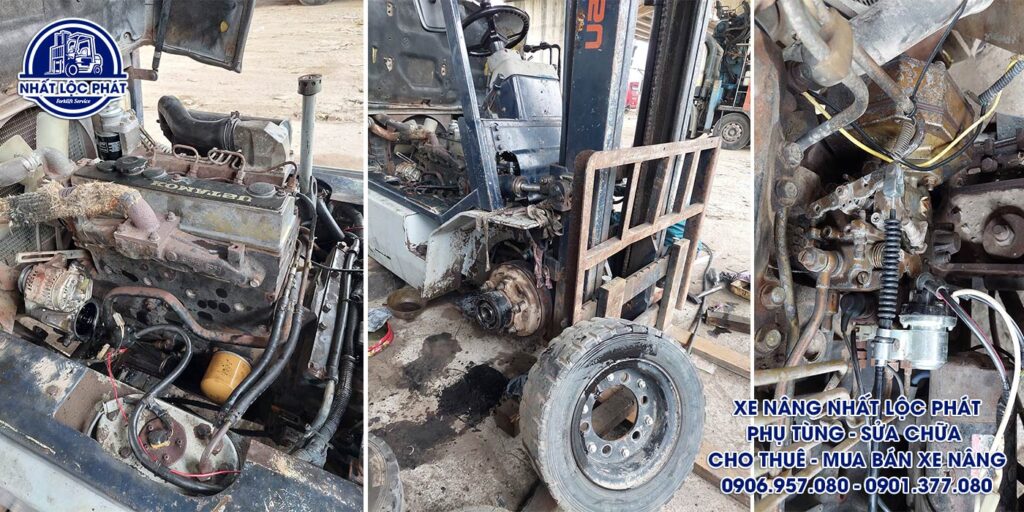 sửa chữa xe nâng cát lái