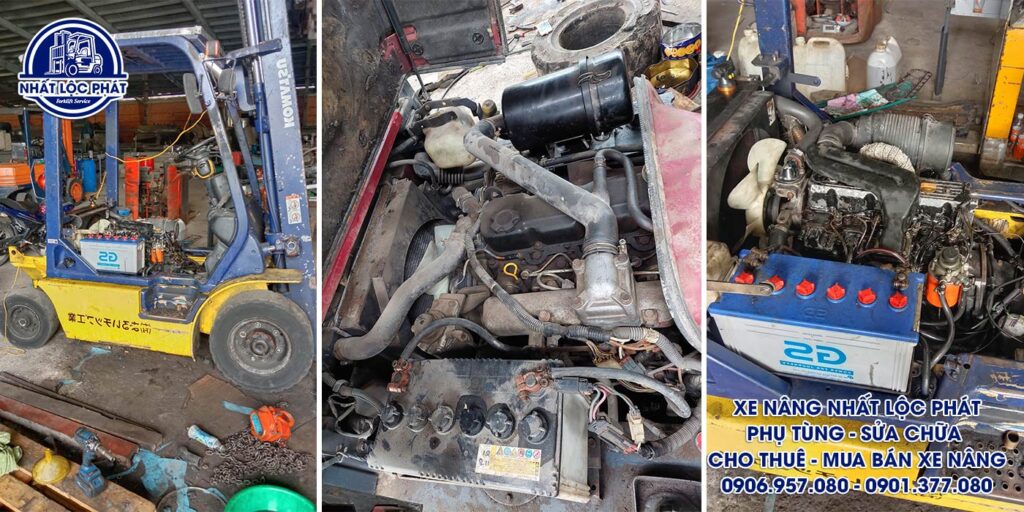 sửa chữa xe nâng cát lái