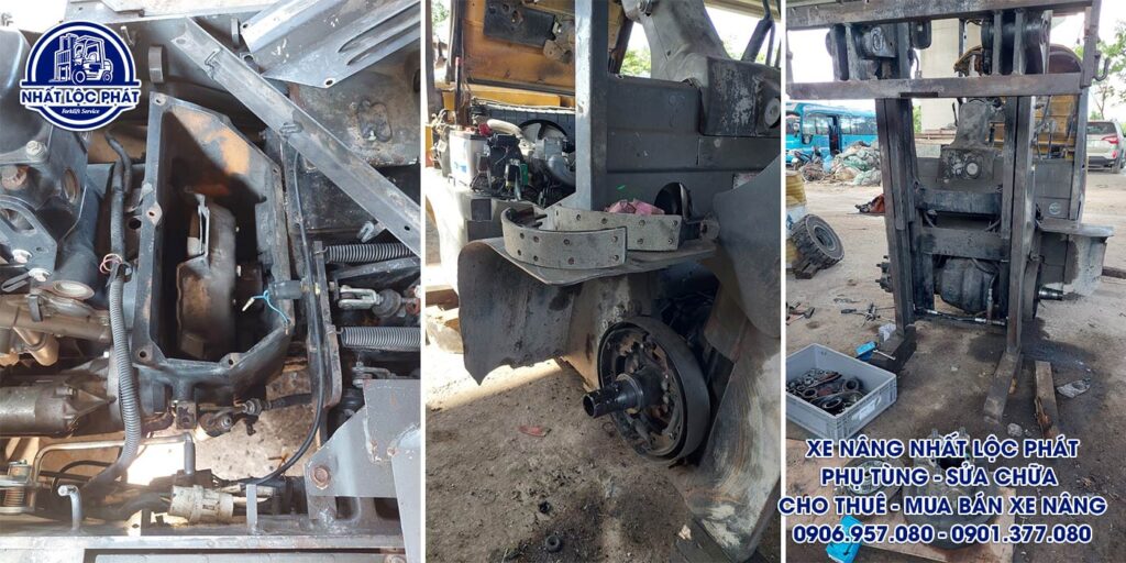 sửa chữa xe nâng cát lái
