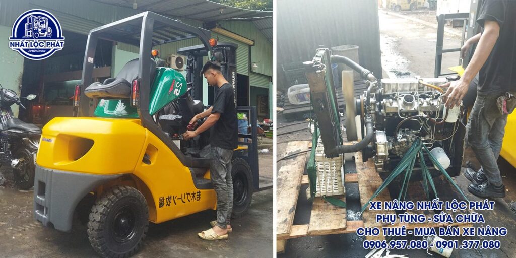 Dịch vụ sửa xe nâng nhanh và tận tâm