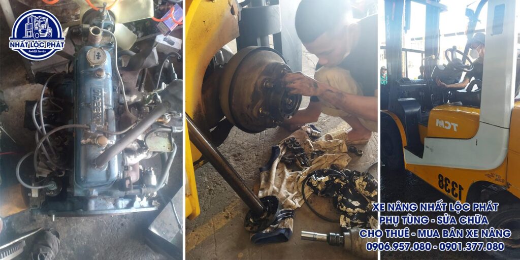 Sửa chữa xe nâng chuyên nghiệp uy tín cao