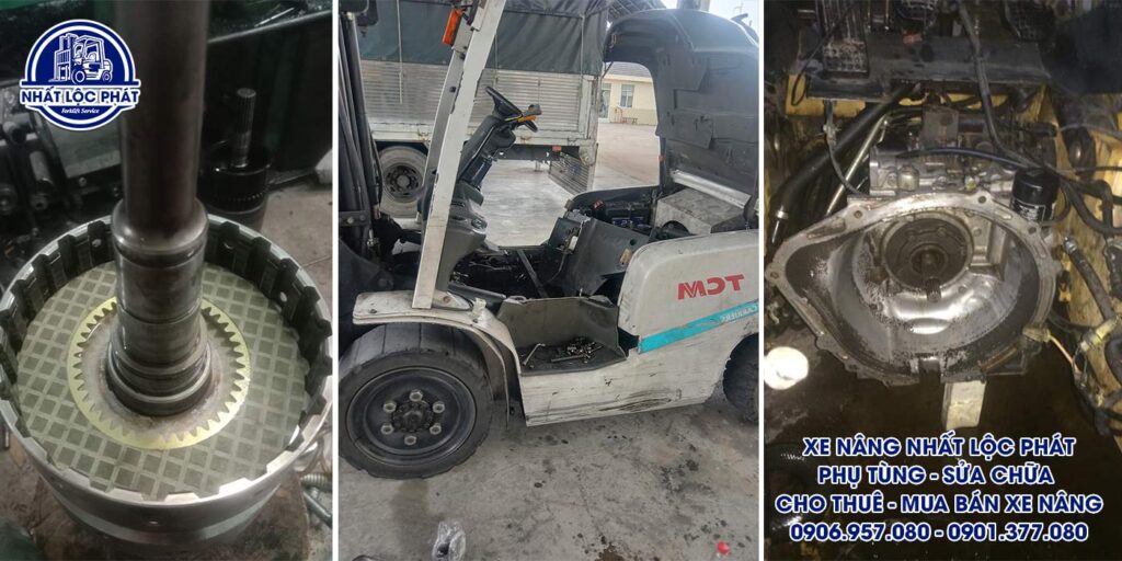 Khắc phục lỗi hỏng hóc của xe nâng xăng chất lượng