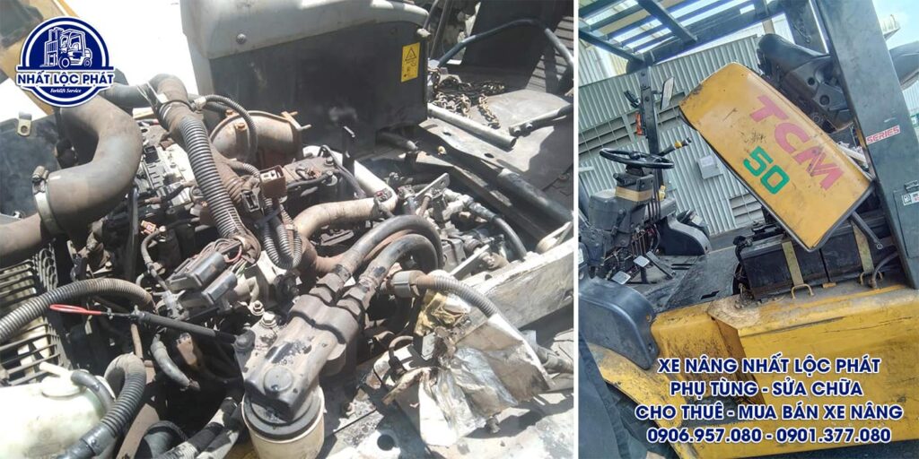 Công ty Nhất Lộc Phát tu sữa xe nâng chuyên nghiệp uy tín