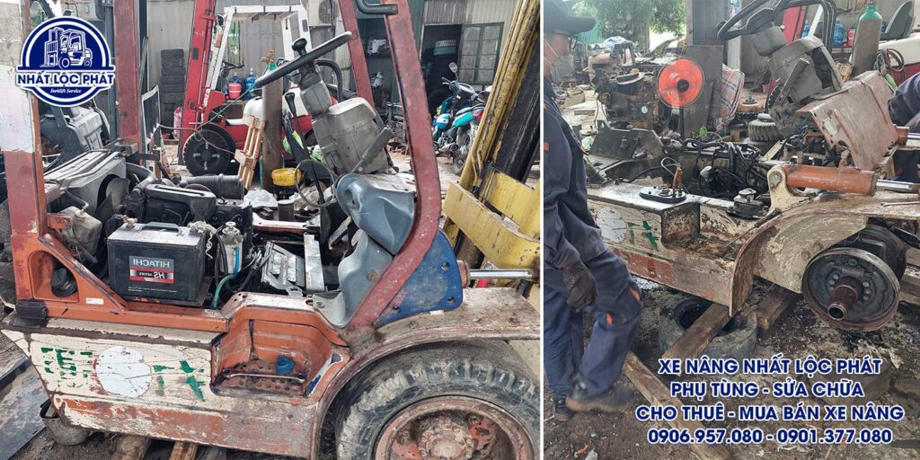 sửa chữa xe nâng hưng long