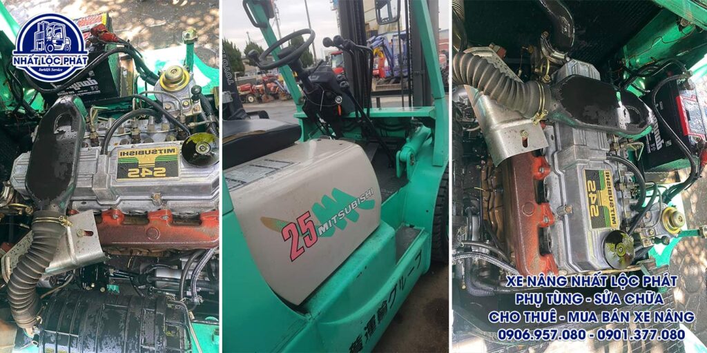 sửa chữa xe nâng nhà bè