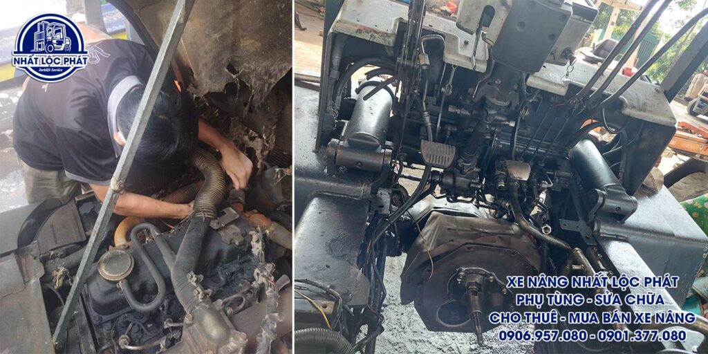 sửa chữa xe nâng tân nhựt