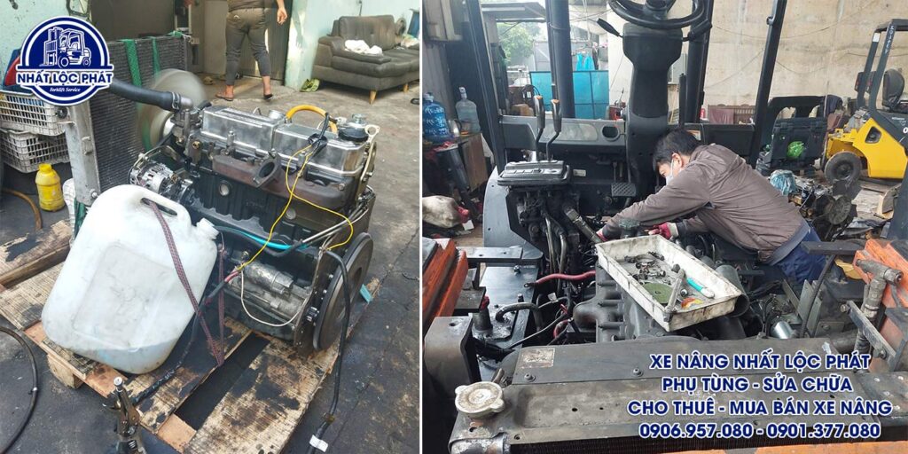 sửa chữa xe nâng tân nhựt
