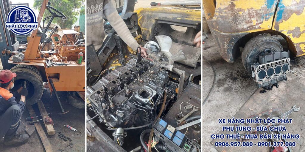 sửa chữa xe nâng tân vĩnh lộc