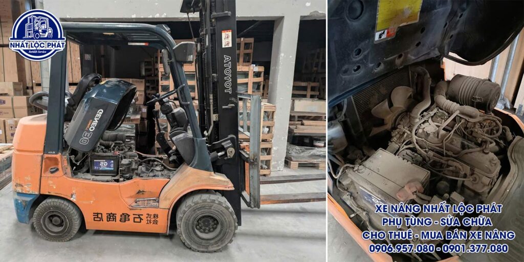 sửa chữa xe nâng tân vĩnh lộc