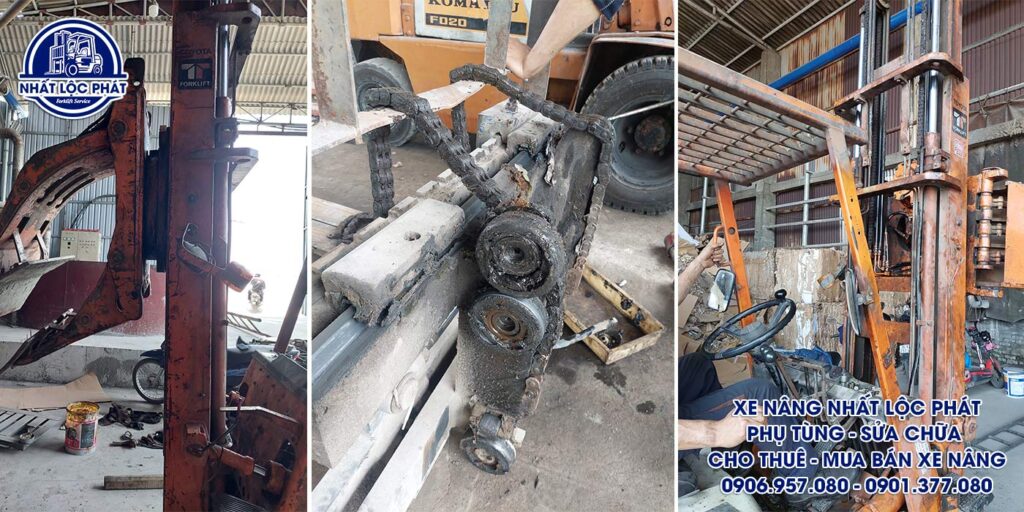 sửa chữa xe nâng tân vĩnh lộc