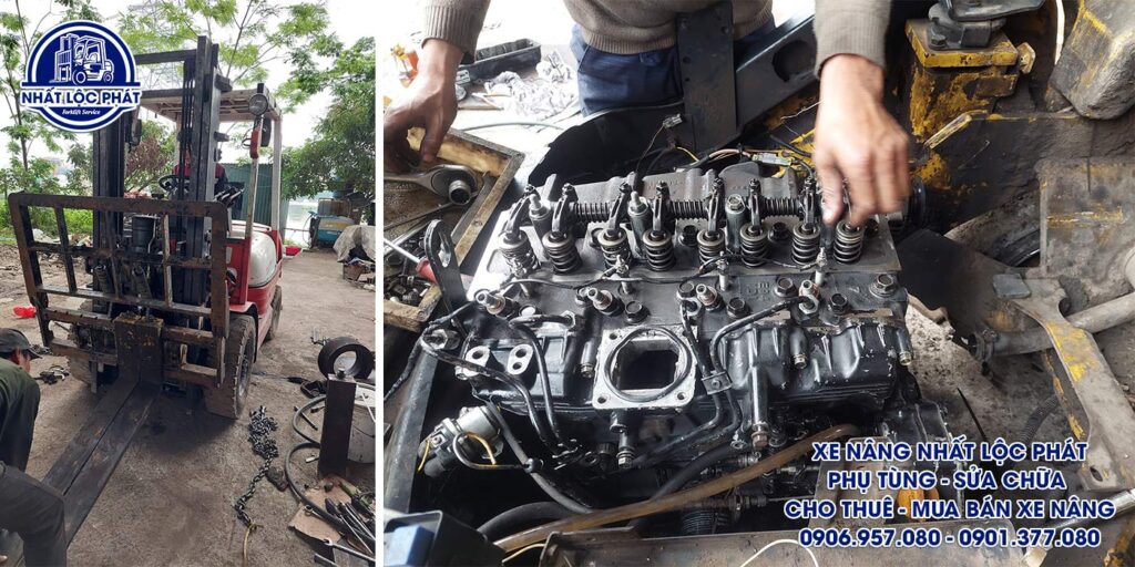 sửa chữa xe nâng tân vĩnh lộc
