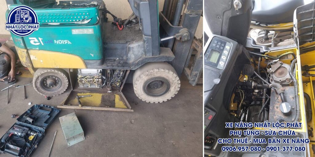 sửa chữa xe nâng tân vĩnh lộc