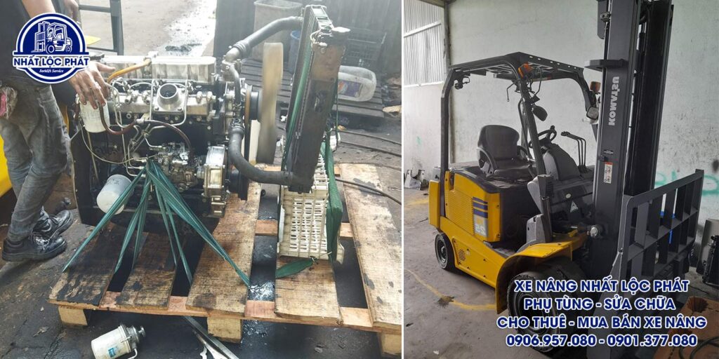 sửa chữa xe nâng vĩnh lộc