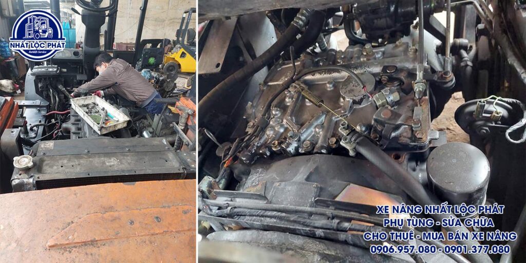 sửa chữa xe nâng vĩnh lộc