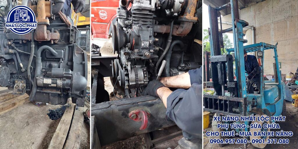 sửa chữa xe nâng vĩnh lộc