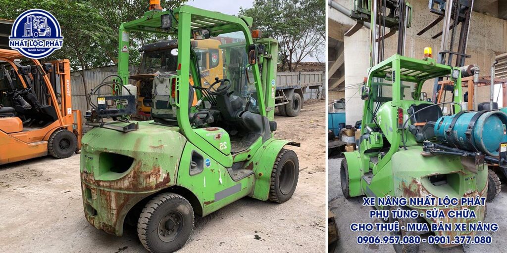 Tu sửa xe nâng tận nơi giá trọn gói