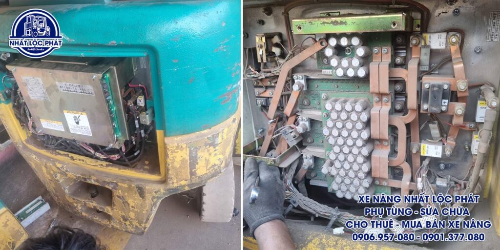 Khắc phục lỗi hỏng hóc xe nâng điện chính hãng