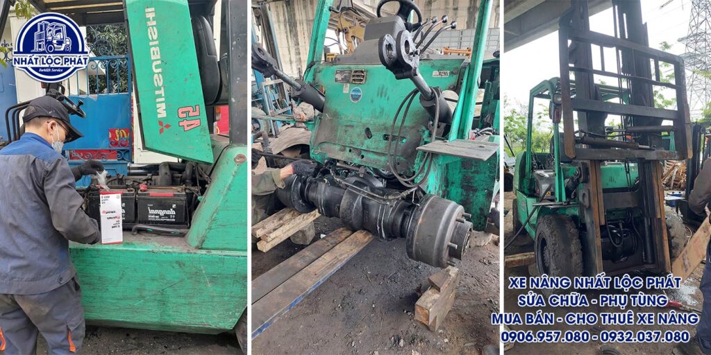 sửa chữa xe nâng an lạc