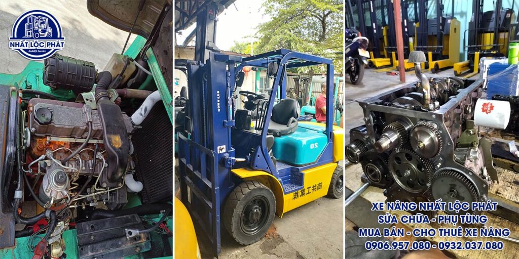 sửa chữa xe nâng an lạc