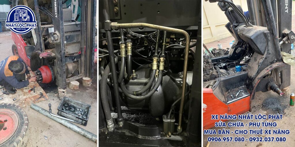 Khắc phục và tu sửa xe nâng lâu dài
