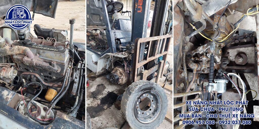 sửa chữa xe nâng an lạc