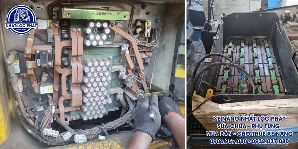 sửa chữa xe nâng an lạc