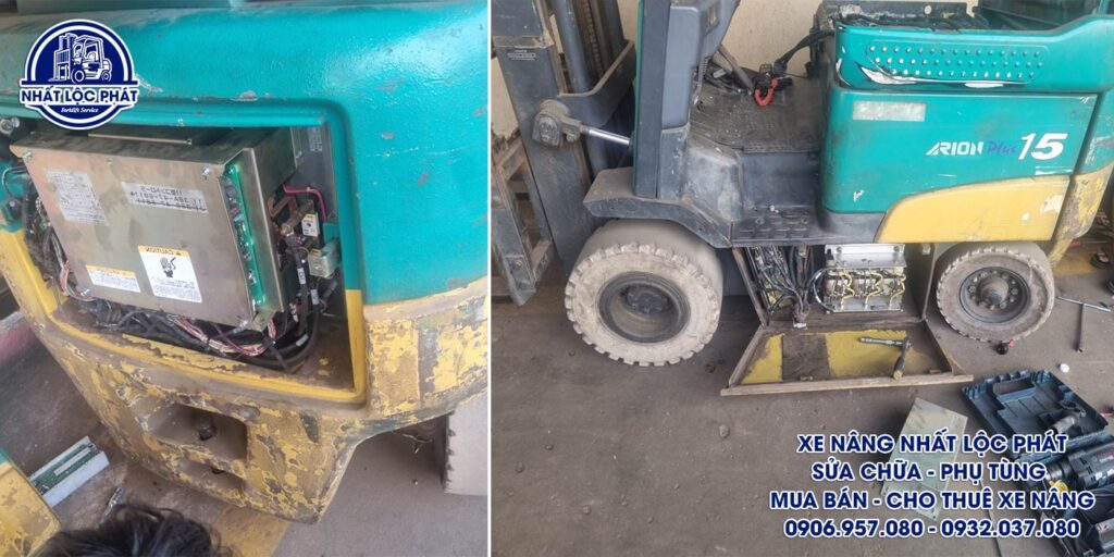 sửa chữa xe nâng an lạc