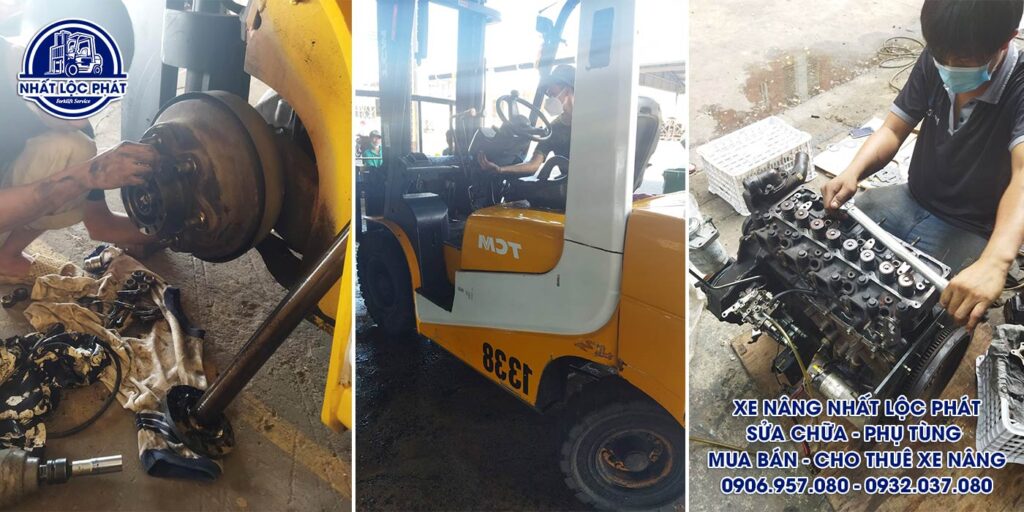 sửa chữa xe nâng an lạc