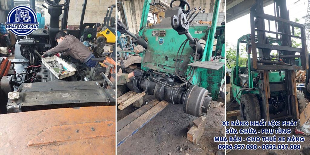 sửa chữa xe nâng bình hưng hòa