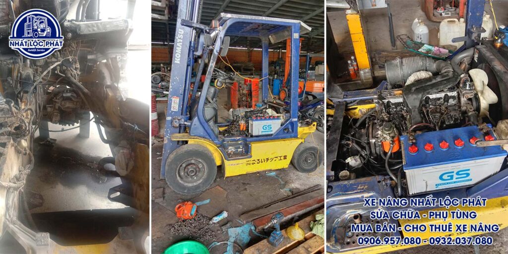 sửa chữa xe nâng bình hưng hòa