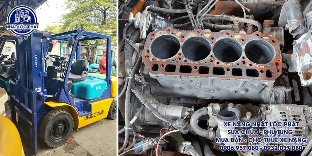 sửa chữa xe nâng bình hưng hòa