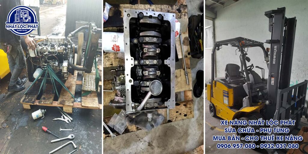 Kỹ thuật toàn diện sửa mọi dòng xe nâng
