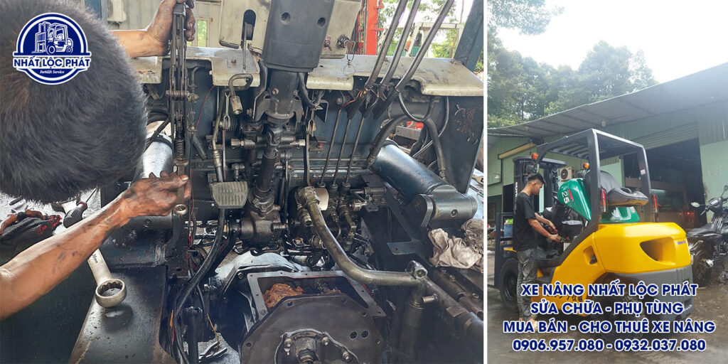 sửa chữa xe nâng bình trị đông