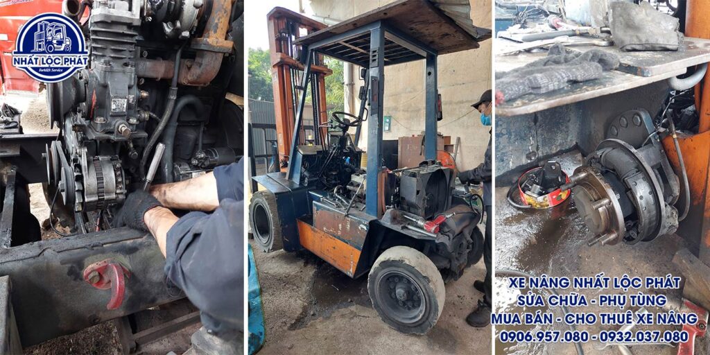 sửa chữa xe nâng bình trị đông