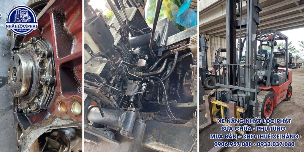 Quy trình sửa chữa xe nâng chất lượng an toan lâu dài