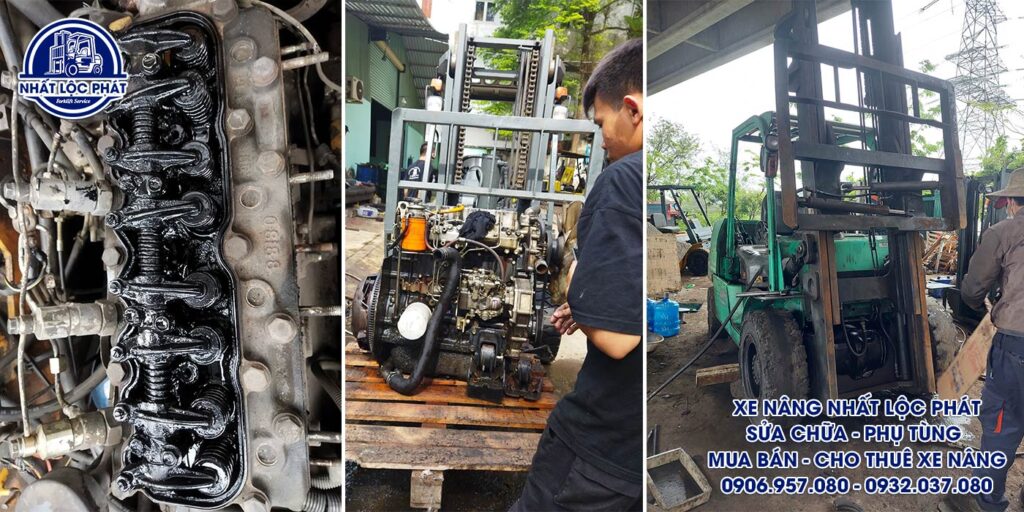 Khắc phục và thay thế phụ tùng động cơ của xe