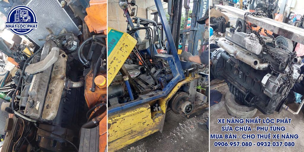 Thay thế phụ tùng xe nâng đảm bảo xe hoạt động lâu dài vận hành tốt