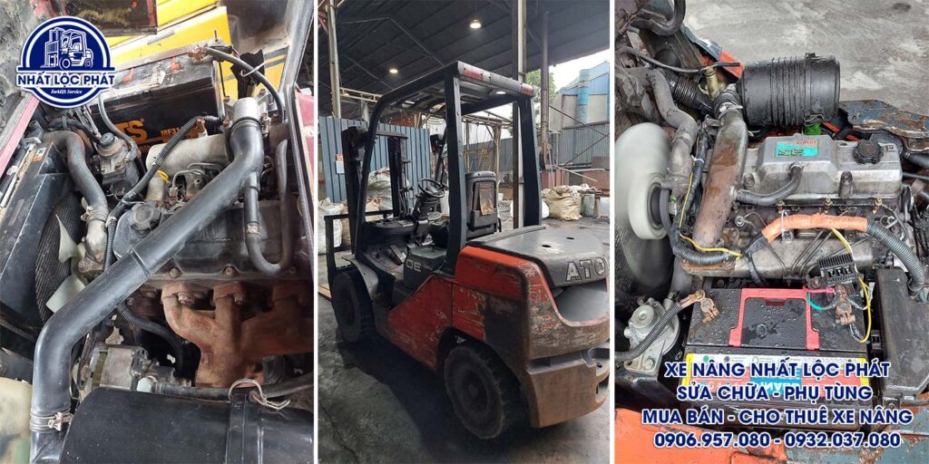 Quy trình sửa xe nâng dài hạn đảm bảo an toàn