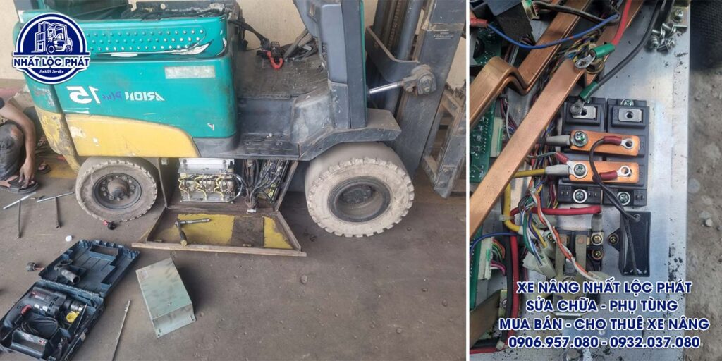 Sửa chữa xe nâng điện uy tín chuyên nghiệp