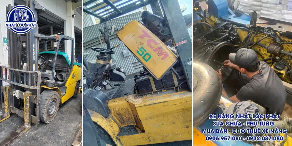sửa chữa xe nâng tân sơn hòa