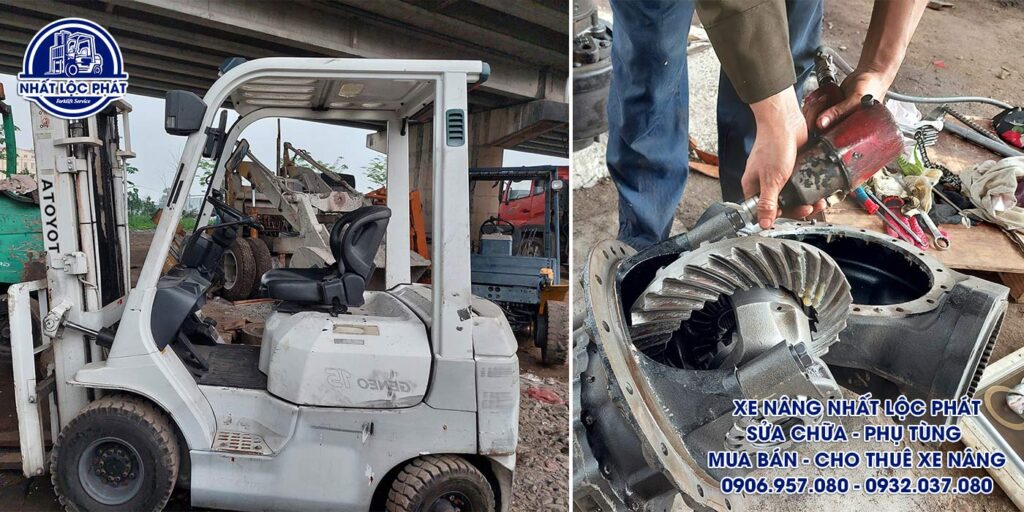 sửa chữa xe nâng tân sơn hòa
