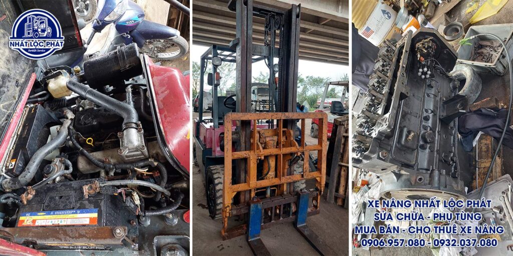 Thay thế phụ tùng xe nâng điện uy tín tận nơi