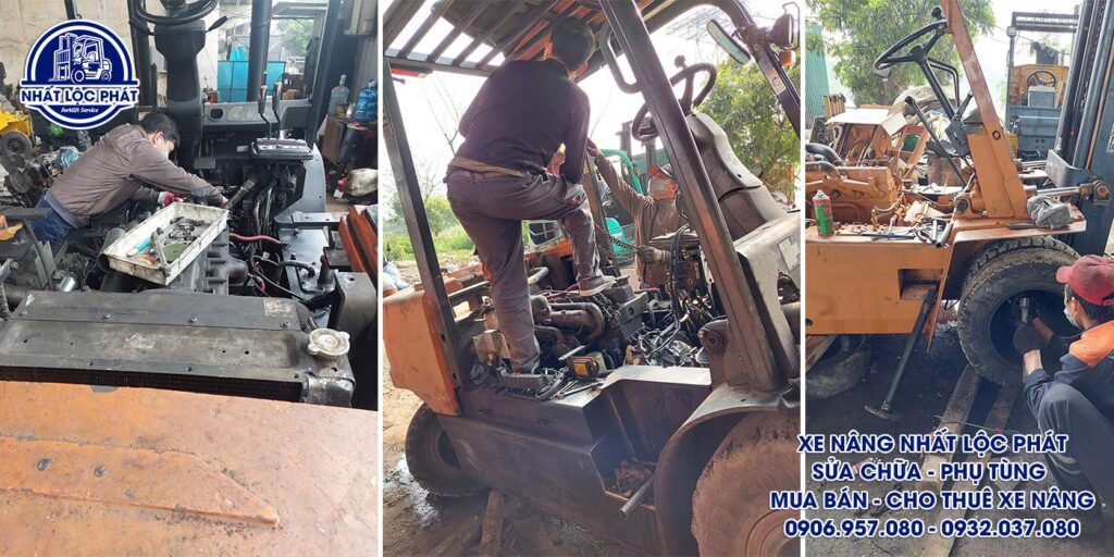 sửa chữa xe nâng tân sơn hòa