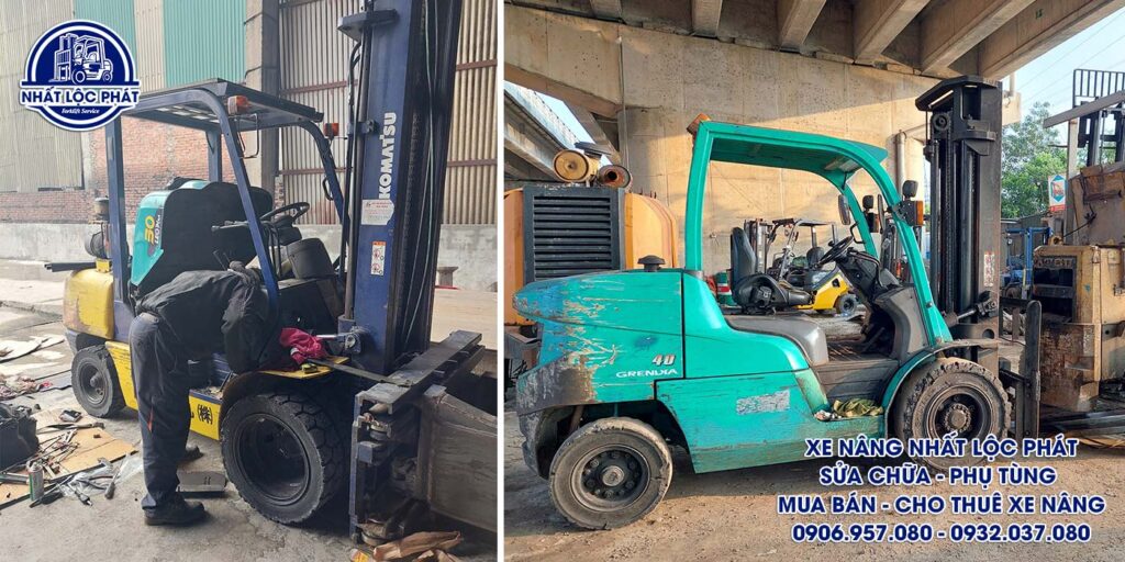 Phục vụ xe nâng tận nơi và đảm bảo hoạt động lâu dài