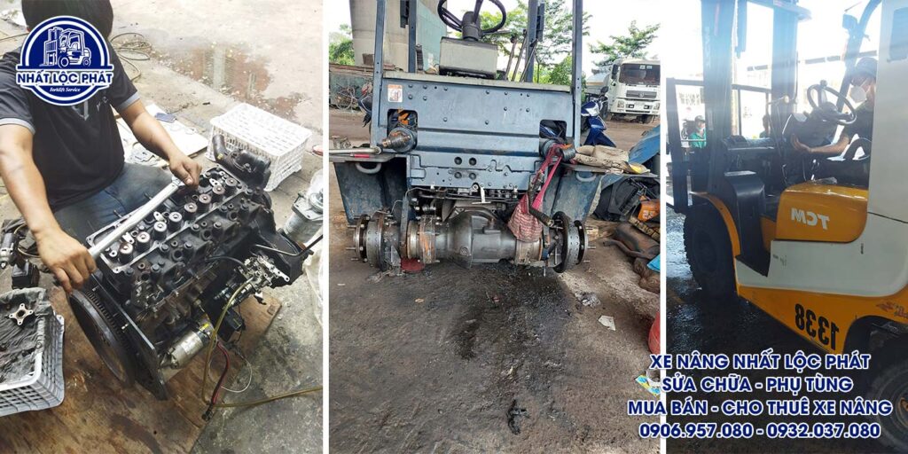 Quy trình sửa xe nâng chuyên nghiệp chất lượng