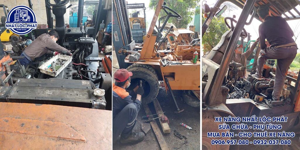 Đại tu và khắc phục lỗi hỏng hóc của xe